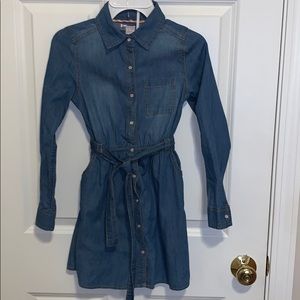 Girls denim dress